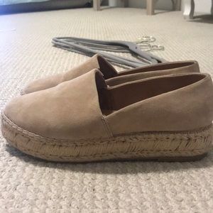 Steve madden nude espadrille slip on